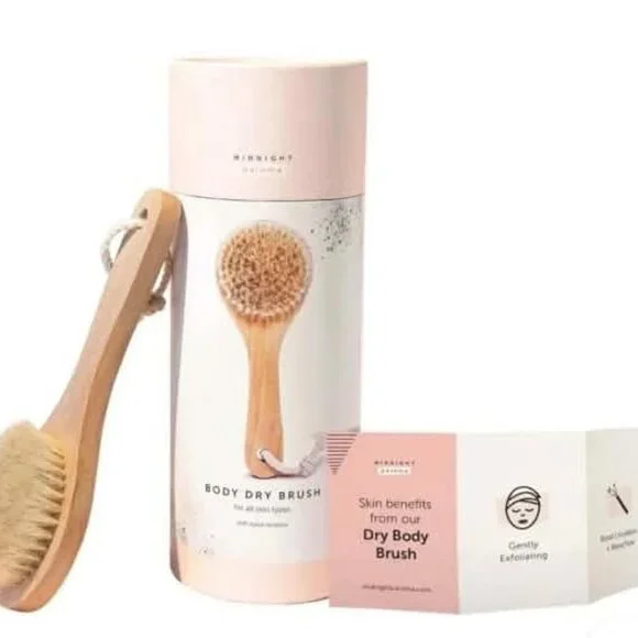 Midnight Paloma Dry Body Brush and Dry Facial Brush...Brand New - Picture 5 of 6